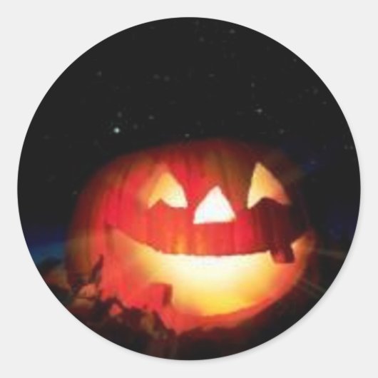 Alleen Jack - Halloween Sticker (Voorkant)
