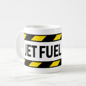 Alleen Jet Fuel Koffiemok (Voorkant links)