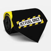 Alleen Jet Fuel Stropdas (Opgerold)