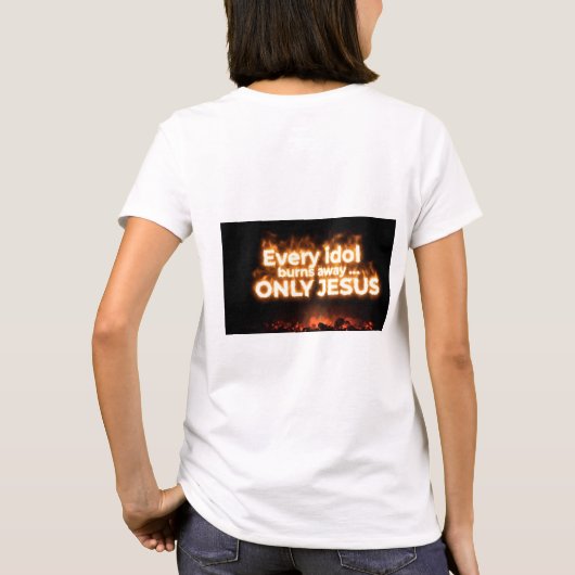 Alleen Jezus T-shirt (Achterkant)