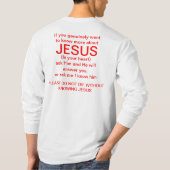 Alleen Jezus T-shirt (Achterkant)