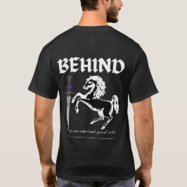 Alleen jij begrijpt jou | Paard en zwaard krijger T-shirt