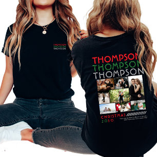 Alleen jij Fotocollage Koppels Kerst Afbeelding T-shirt