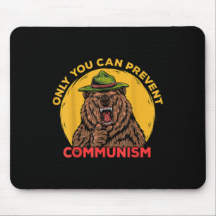 Alleen Jij Kan Communisme Camping Beer T-shirt Muismat