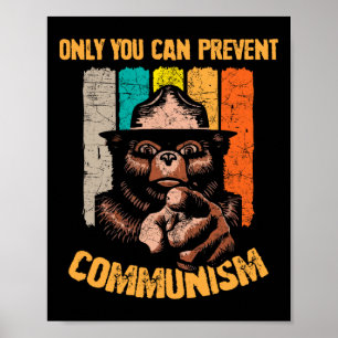 Alleen Jij Kan Communisme Voorkomen Grappige Kampe Poster