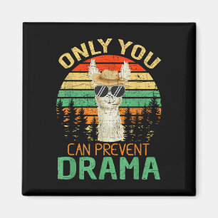 Alleen Jij Kan Drama Lama Kamperen Voorkomen Magneet