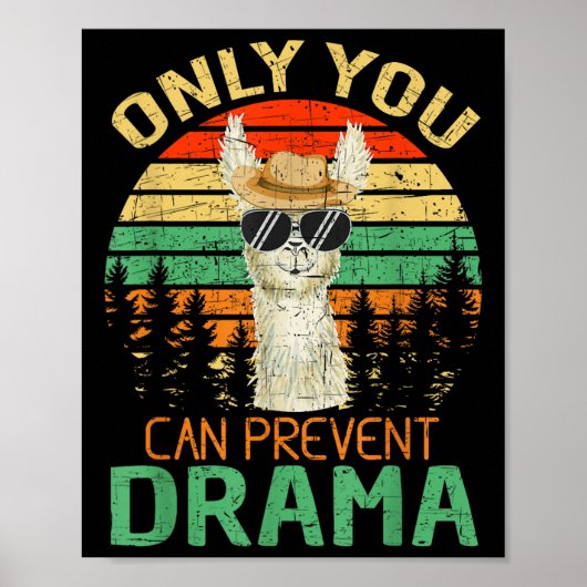 Alleen Jij Kan Drama Lama Kamperen Voorkomen Poster (Voorkant)