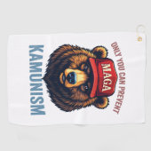 Alleen Jij Kan Kamunisme Voorkomen Golfhanddoek (Horizontaal)