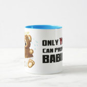 Alleen jij kunt baby's voorkomen mok (Midden)