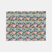 Alleen jij kunt Drama Lama Forest voorkomen Fleece Deken (Voorkant (Horizontaal))