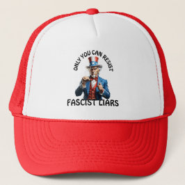 "Alleen jij kunt fascistische leugenaars weerstaan Trucker Pet