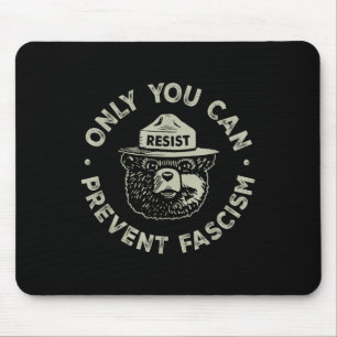 Alleen jij kunt het fascisme Beer weerstaan aan de Muismat