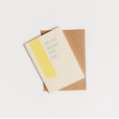 Alleen jij kunt je weg inspirerend vinden briefkaart