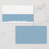 Alleen jij | Moderne gevouwen bruiloft Plaatskaart Plaatskaartje (Voorkant / Achterkant)