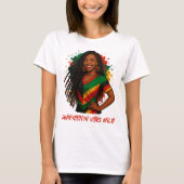 Alleen Juneteenth Vibes T-shirt (Voorkant)