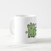 Alleen kikkerstemmingen koffiemok (Voorkant links)