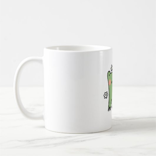 Alleen kikkerstemmingen koffiemok (Links)