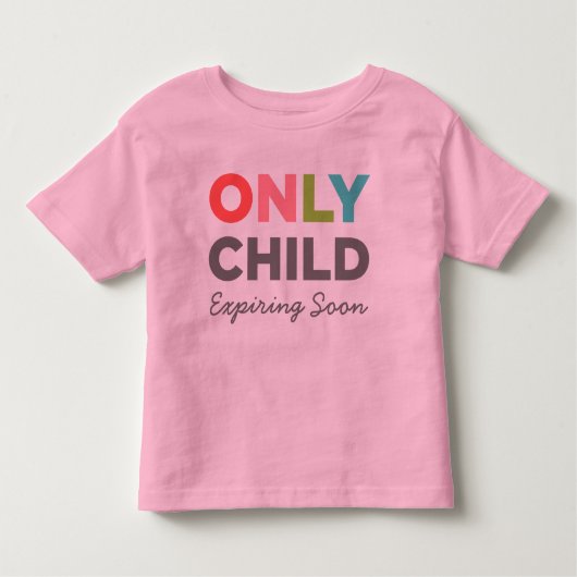 ALLEEN KIND binnenkort verloopt Kinder Shirts (Voorkant)