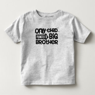 Alleen kind gepromoveerd Big Brother Kinder Shirts