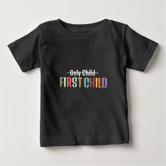 Alleen kind tot eerste baby T-shirt