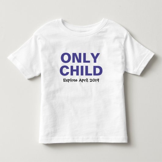 Alleen kindblauw op maat2 kinder shirts (Voorkant)