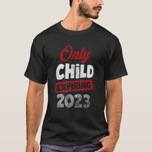 Alleen Kinder kind Vervaldatum 2023 Big Bro Zuster T-shirt (Voorkant)