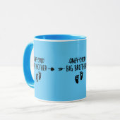 Alleen kinderen zijn nu uitgesneden Big Brother Mok (Voorkant links)