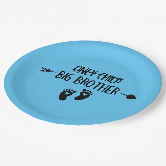 Alleen kinderen zijn nu uitgesneden Big Brother Papieren Bordje (Gekanteld)