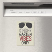 Alleen Kindergarten Vibes Terug naar school Magneet (Insitu (Vaatwasser))