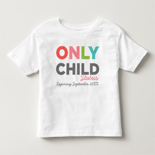 ALLEEN KINDERSTATUS verloopt [Uw datum hier] Kinder Shirts (Voorkant)
