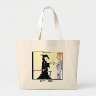 Alleen Kippen Vrezen De Oogster Grappig Grote Tote Bag
