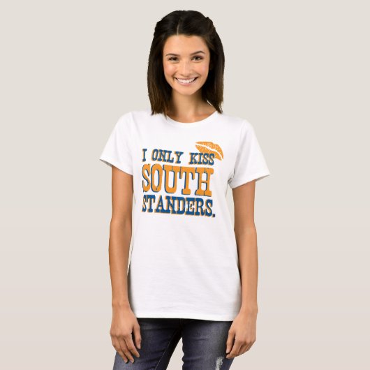 Alleen Kiss South Standers T-shirt (Voorkant volledig)