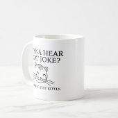 Alleen Kitten Koffiemok (Voorkant links)