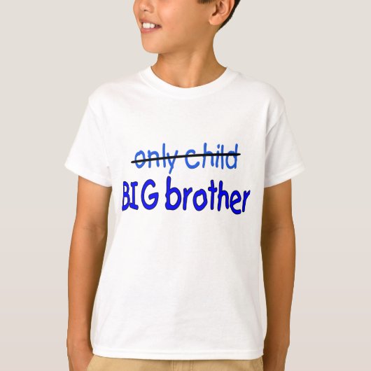 alleen kleine broers t-shirt (Voorkant)
