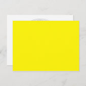 ALLEEN KLEUR - citroen Briefkaart (Voorkant / Achterkant)