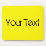 ALLEEN KLEUR/citroen   jouw tekst Muismat<br><div class="desc">Alleen kleursamenstelling door EDDA Fröhlich | Sjabloon: achtergrondkleur voor jouw tekst of afbeelding | Trend: kleur je leven. | U mist andere kleuren,  producten of design? Neem contact met mij op: contact@eddart.de</div>