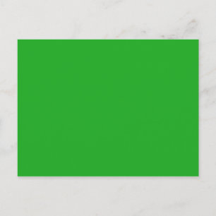 ALLEEN KLEUR - groen gras Briefkaart