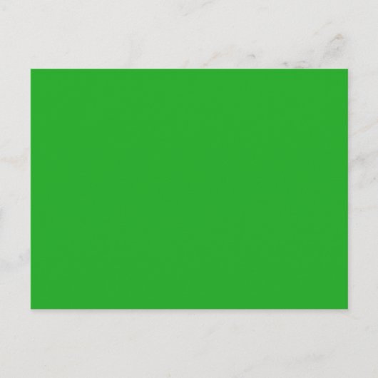 ALLEEN KLEUR - groen gras Briefkaart (Voorkant)