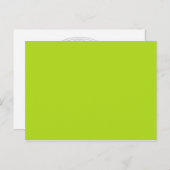 ALLEEN KLEUR - licht groen Briefkaart (Voorkant / Achterkant)