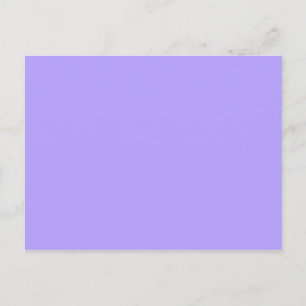 ALLEEN KLEUR - licht violet Briefkaart