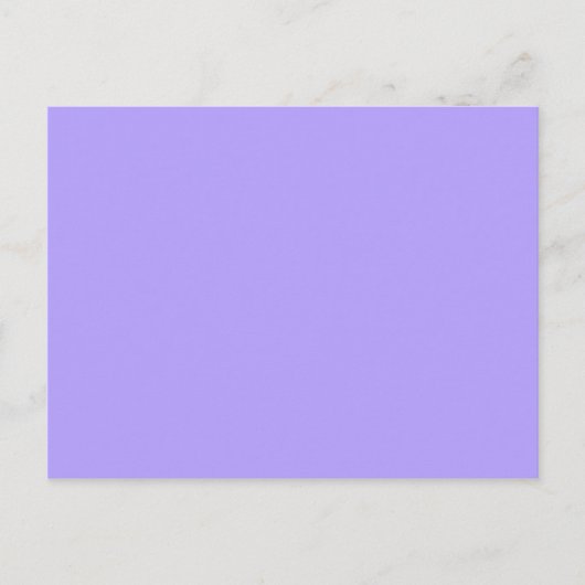 ALLEEN KLEUR - licht violet Briefkaart (Voorkant)