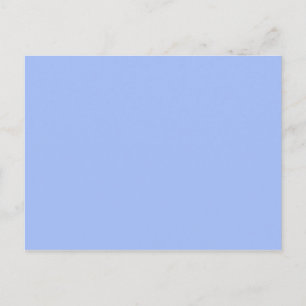 ALLEEN KLEUR - lichtblauw Briefkaart