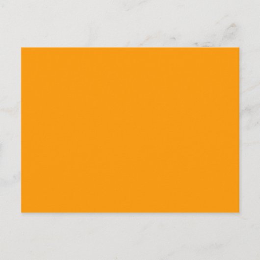 ALLEEN KLEUR - ORANJE BRIEFKAART (Voorkant)