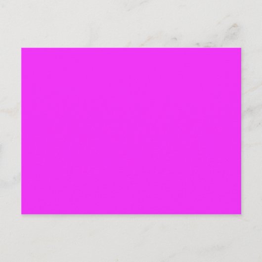 ALLEEN KLEUR - roze Briefkaart (Voorkant)