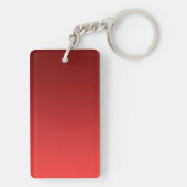 ALLEEN kleur verlopen - rode liefde Sleutelhanger (achterkant)