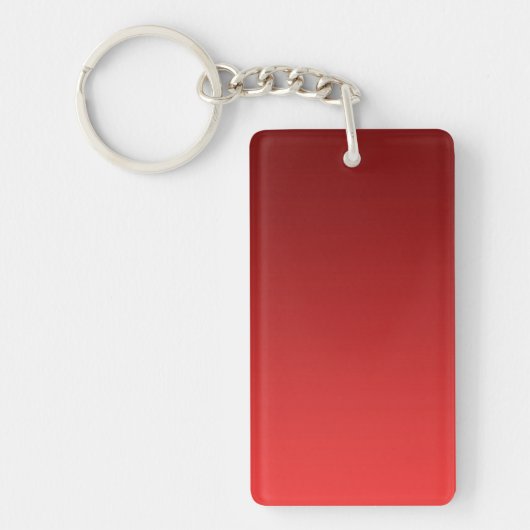 ALLEEN kleur verlopen - rode liefde Sleutelhanger (Voorkant)