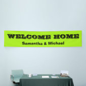 Alleen Kleurachtergrond - Groen voorjaar + uw idee Spandoek (Beurs)