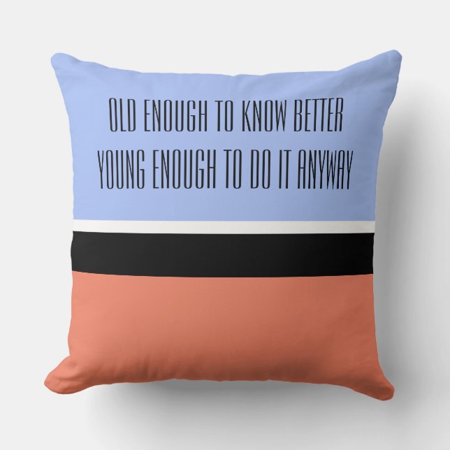 Alleen Kleurachtergrond - lichtblauw + uw ideeën Kussen (Voorkant)