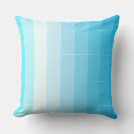 Alleen kleuren TurquoiseOmbre Kussen