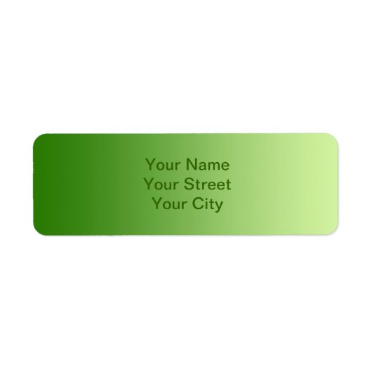 ALLEEN KLEURKLEUREN - groen Etiket (Voorkant)